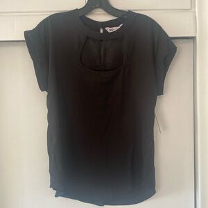 SO Black dress shirt, Size medium NWT